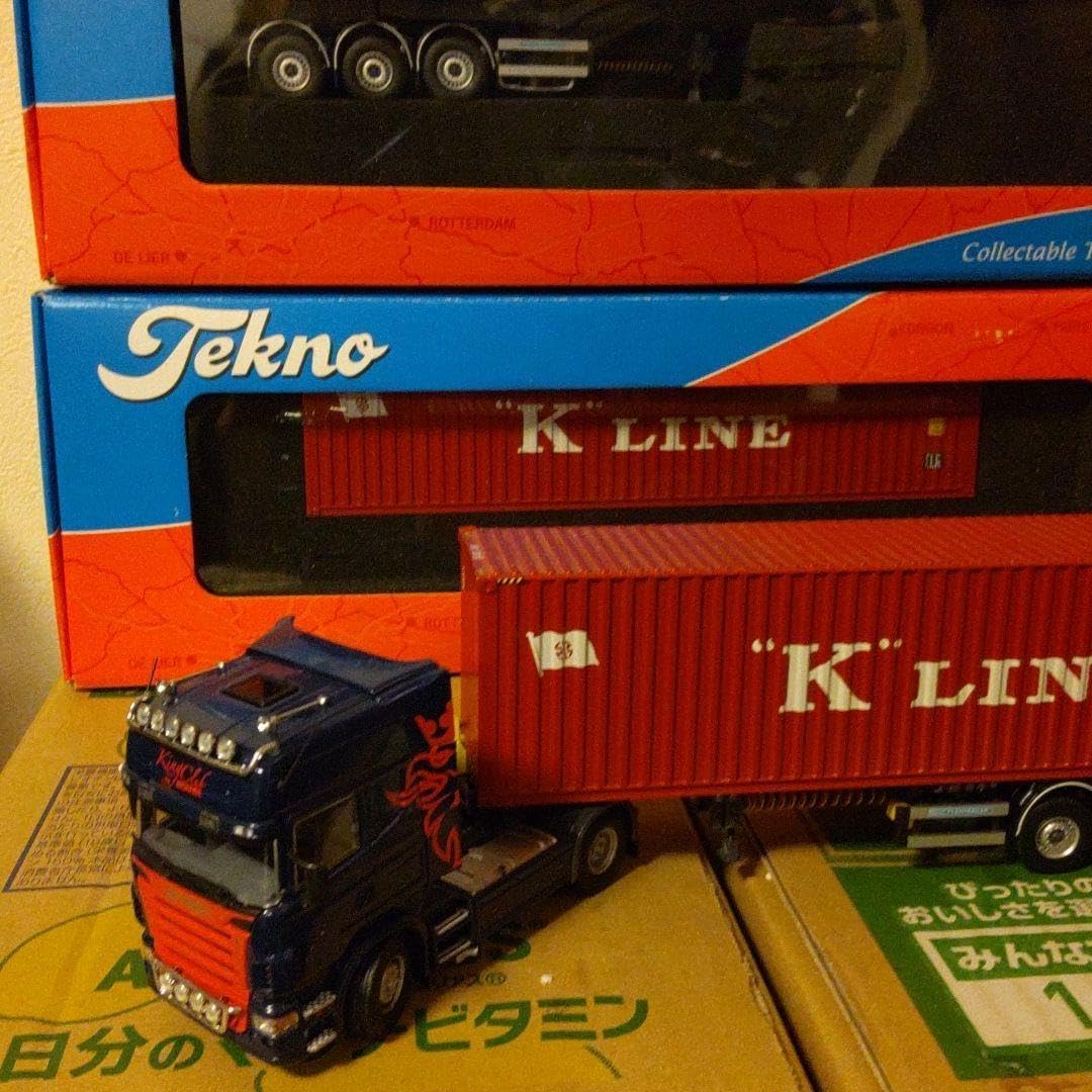 タミヤ 1/14 MAERSKコンテナトレーラー タミヤ 1/14 MAERSKコンテナ